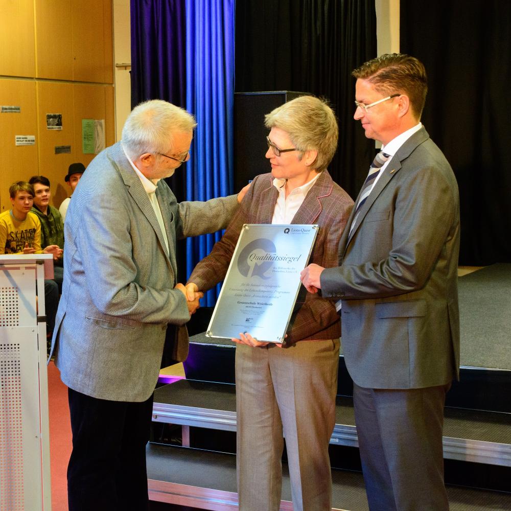 Lions-Quest Siegel für die Gesamtschule Weierheide